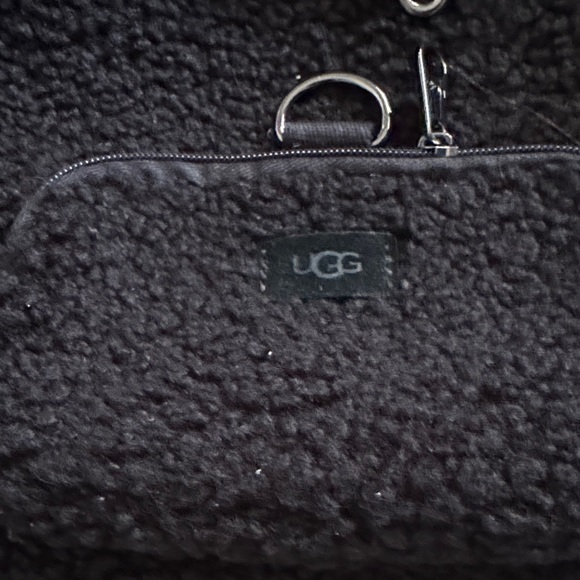 UGG Mini Black Fleece Backpack main image 5